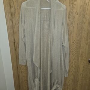 Glam Tan Knit Cardigan